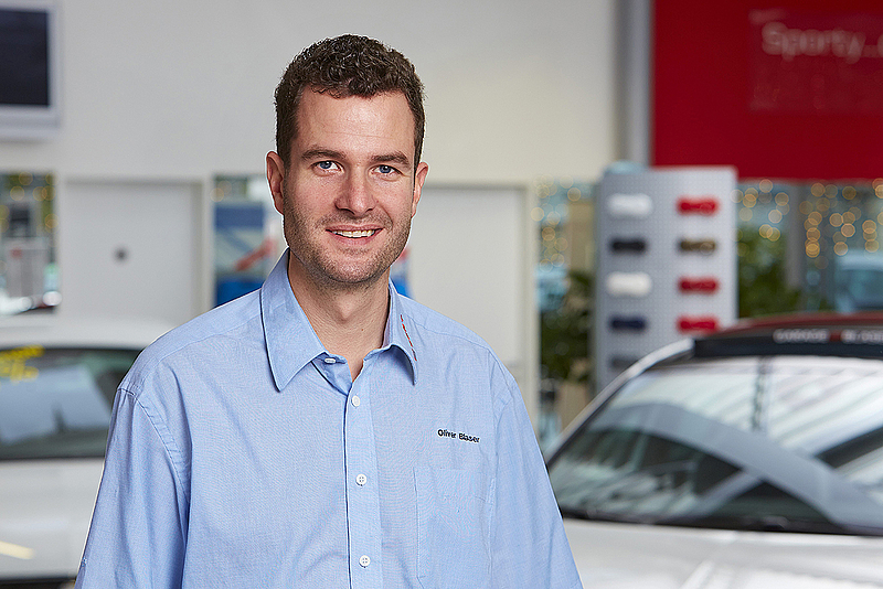 Poartrait Oliver Blaser